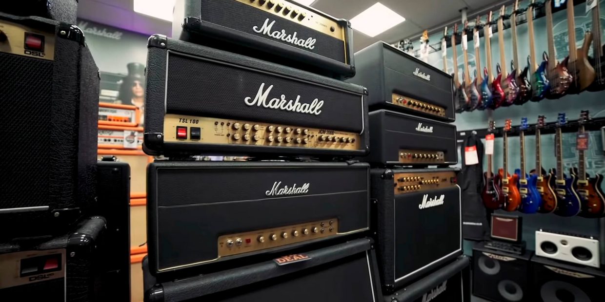 Types of electric guitar amps